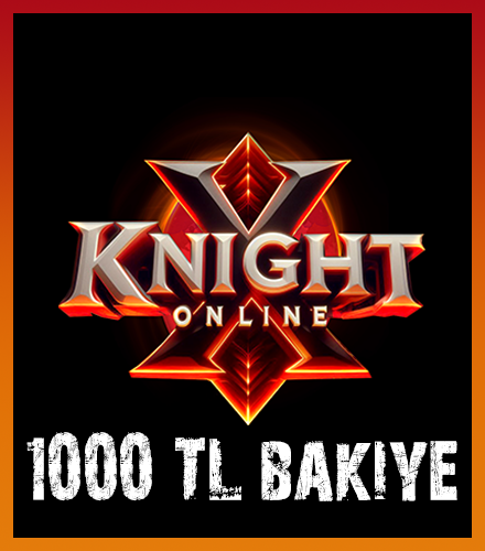KnightOnlineX 1.000 TL Bakiye