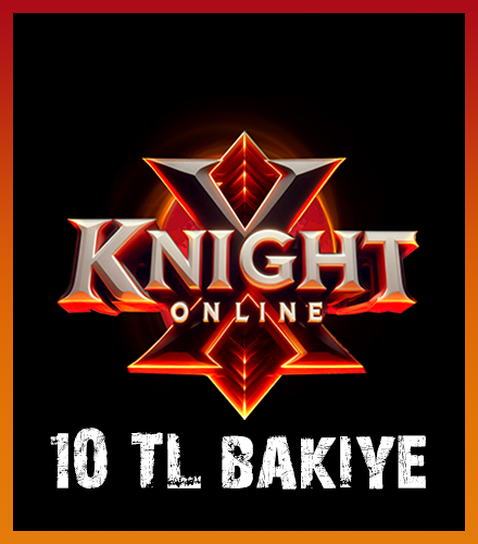 KnightOnlineX 10 TL Bakiye