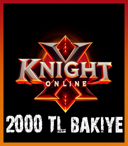 KnightOnlineX 2.000 TL Bakiye