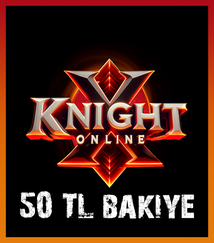 KnightOnlineX 50 TL Bakiye