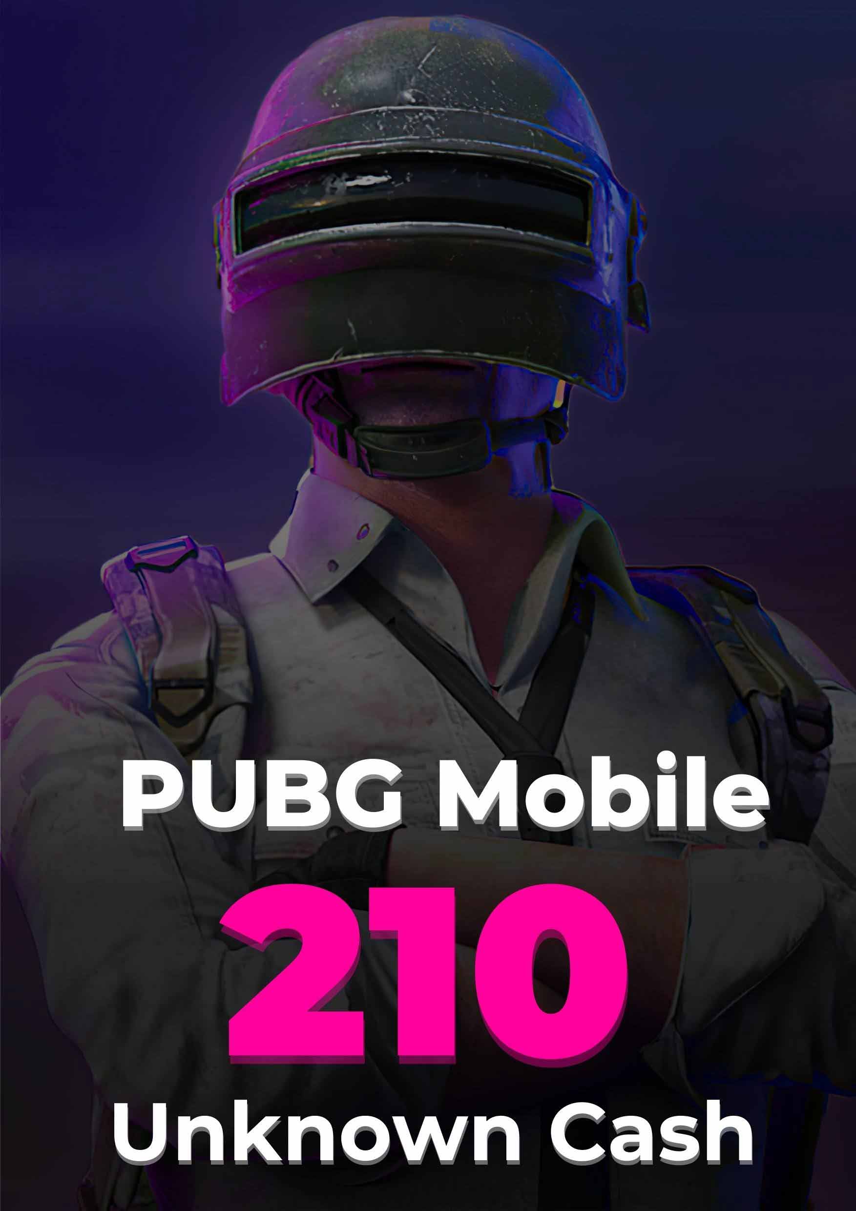 PUBG Mobile 210 UC