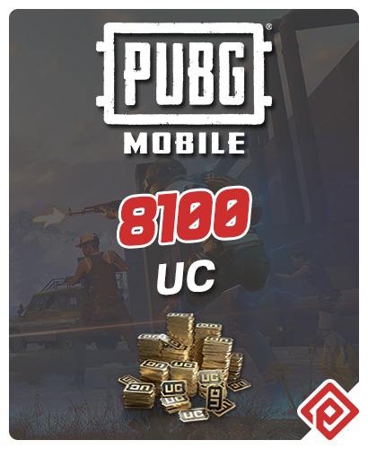 PUBG Mobile 8100 UC