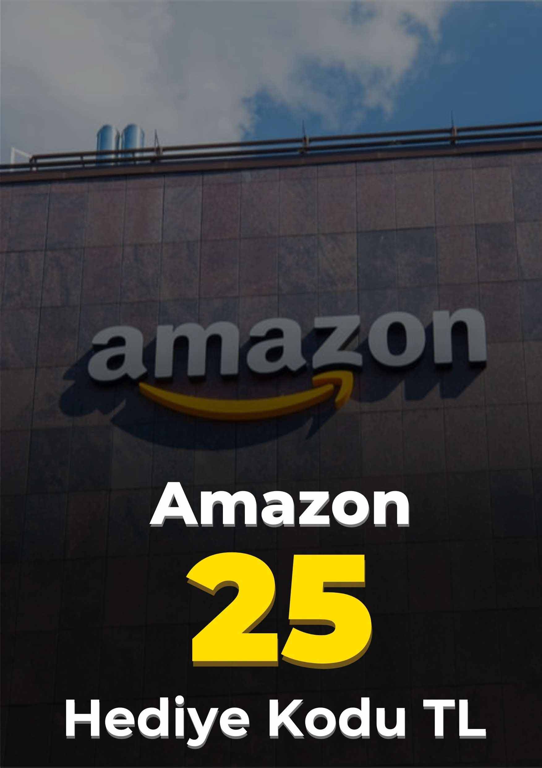 Amazon Hediye Kartı 25 TL
