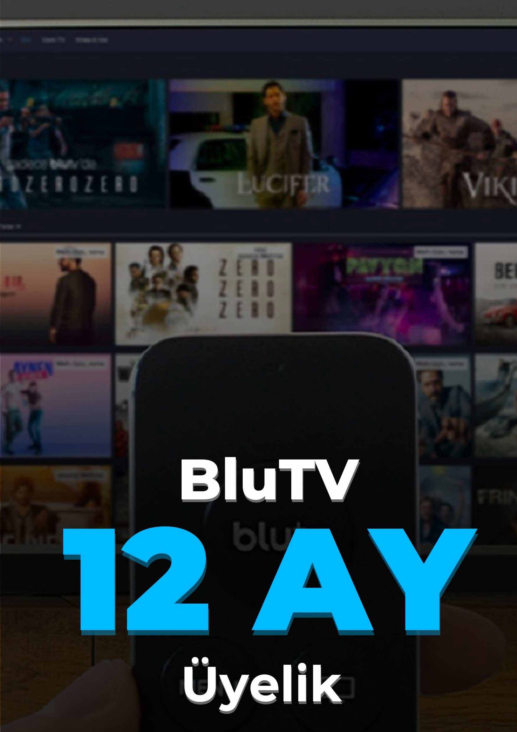 BluTV Üyelik 12 Ay