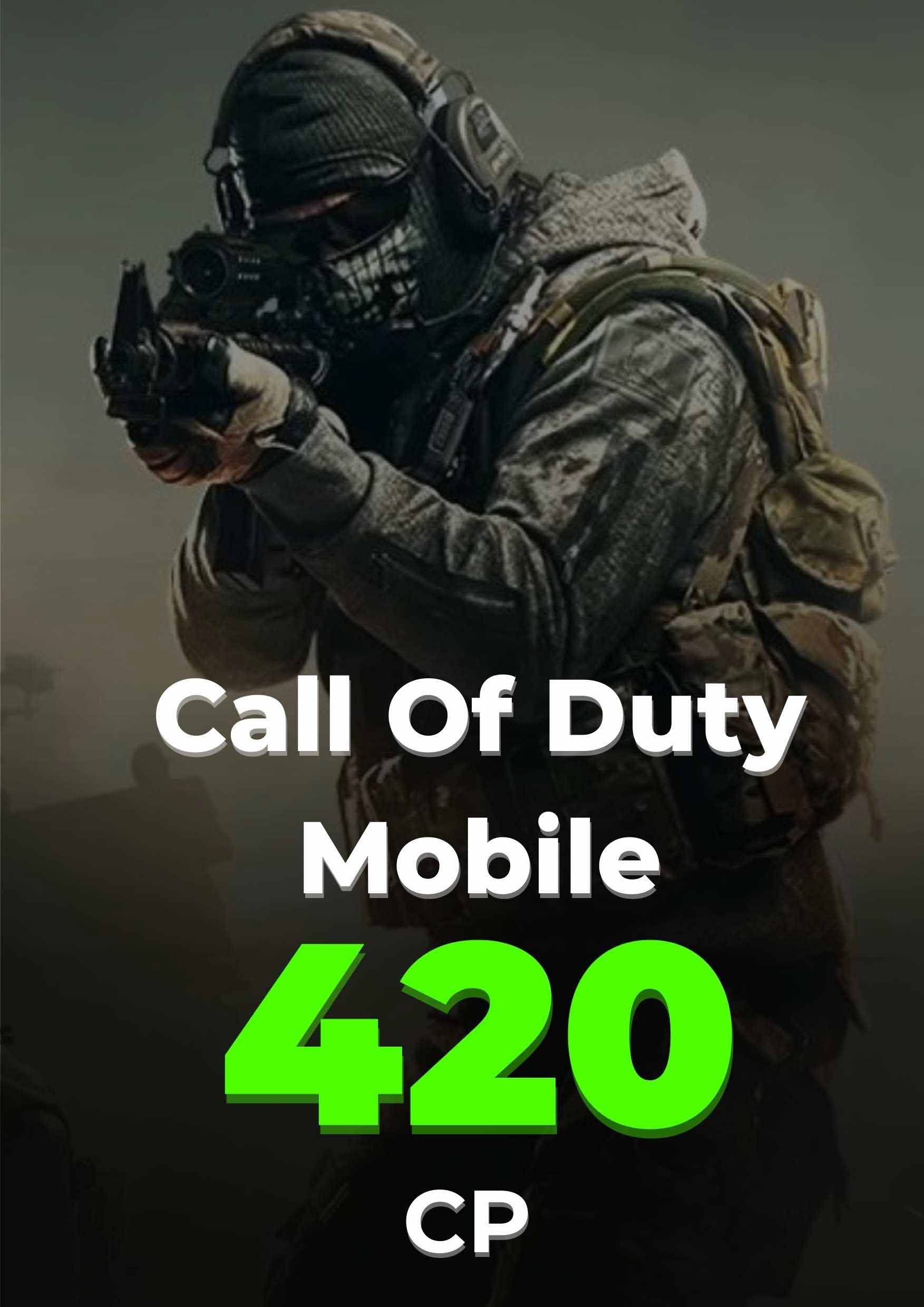 Call Of Duty Mobile 420 CP