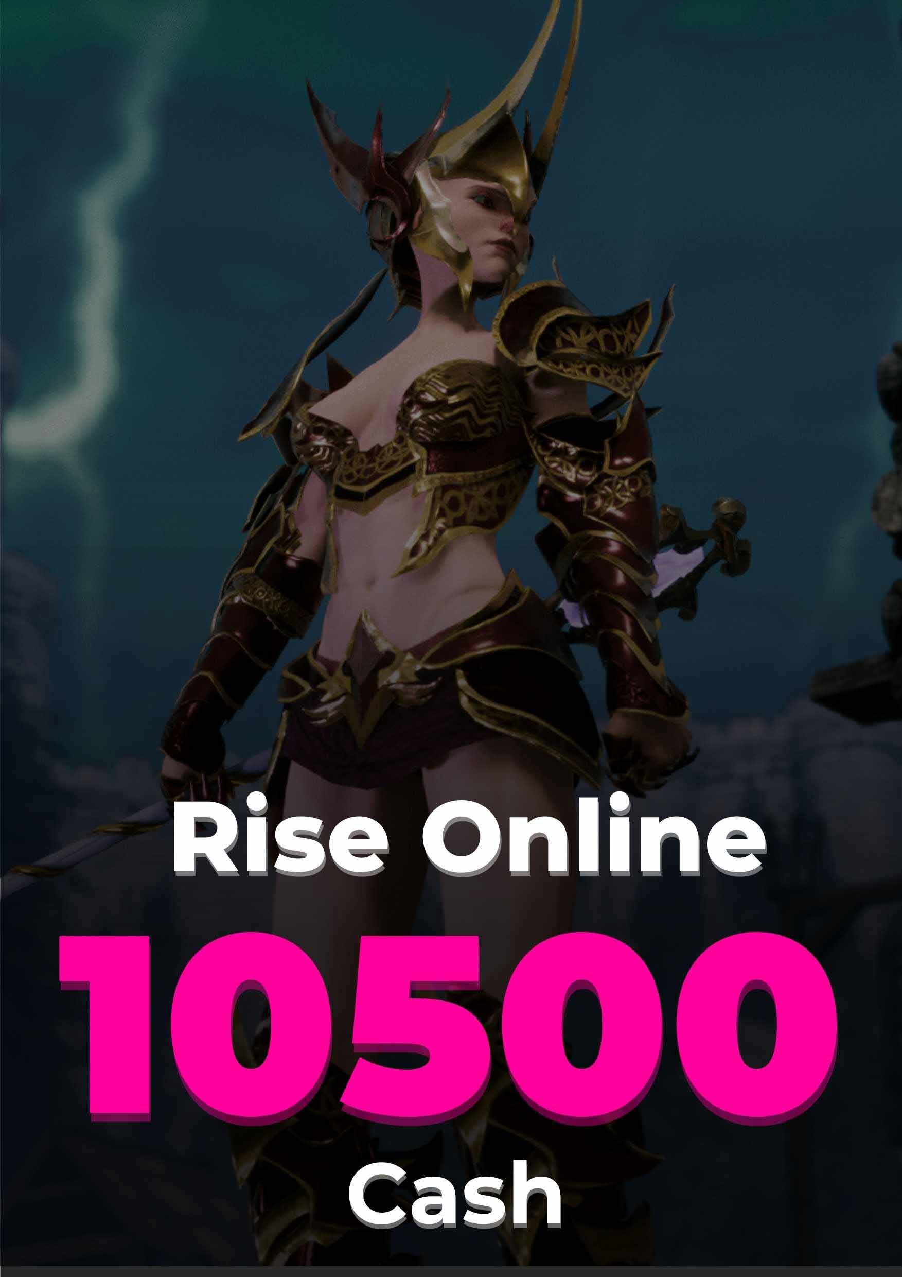 Rise Online 10000 Cash + 500 Bonus