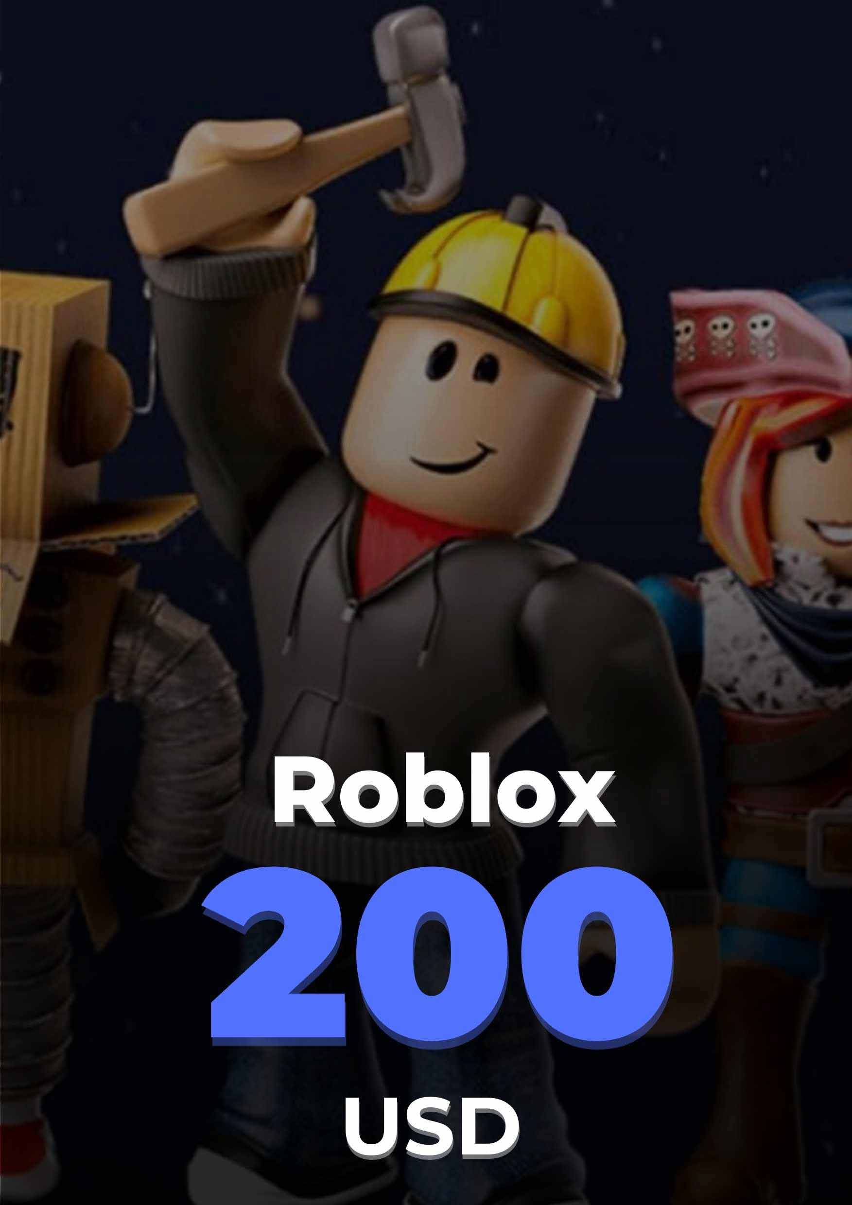 Roblox Gift Card 200 USD