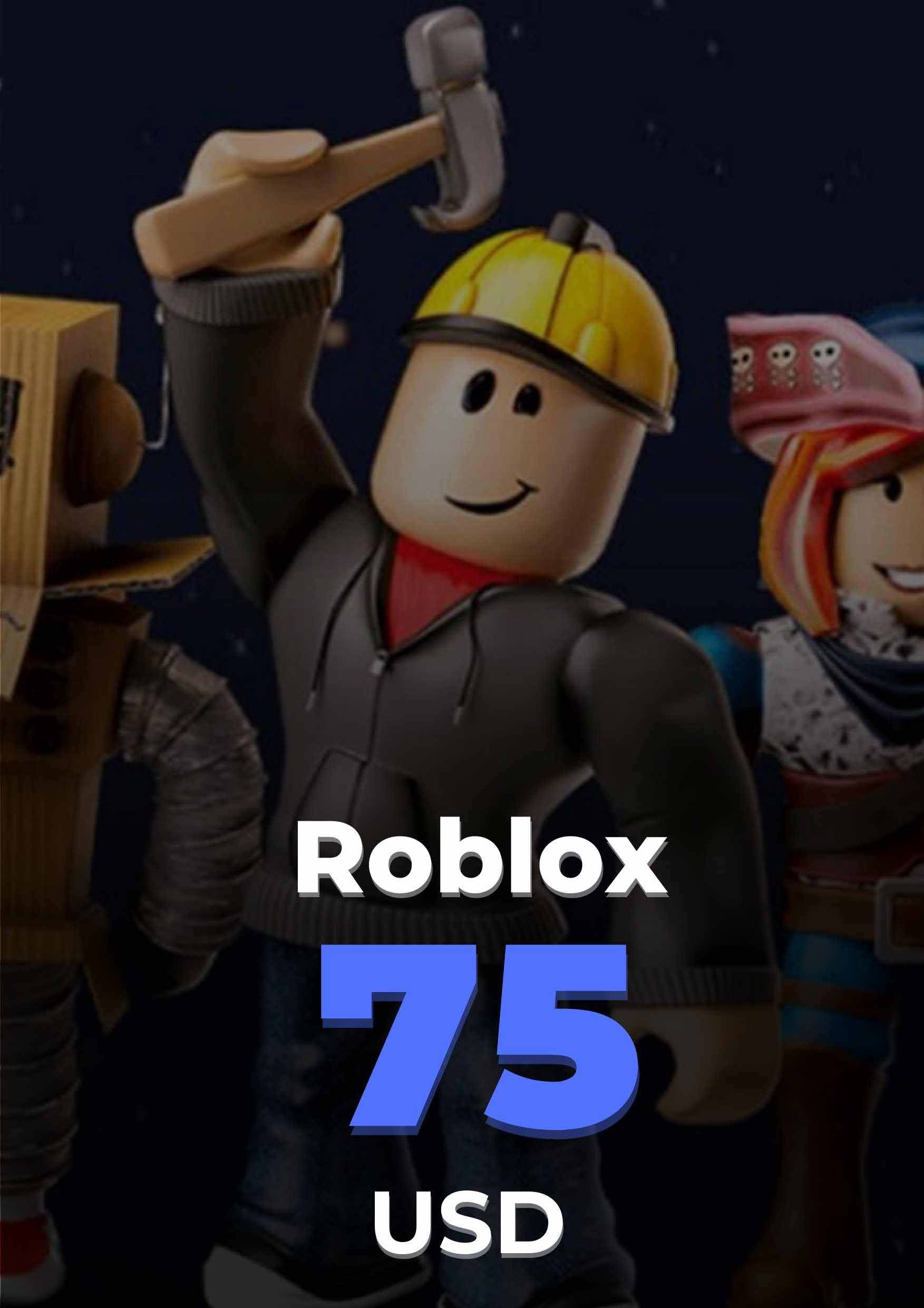 Roblox Gift Card 75 USD