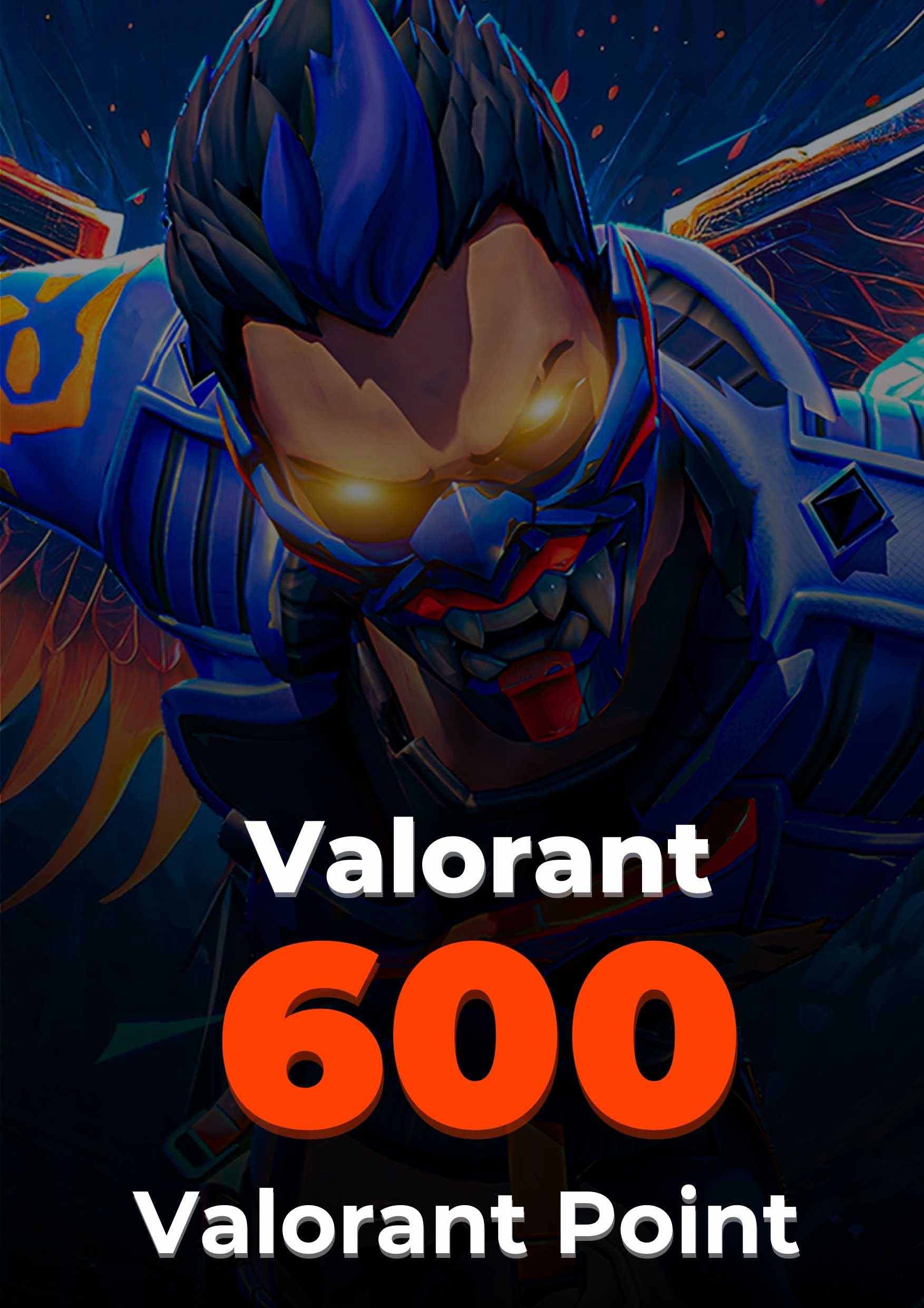 Valorant 590 VP + 10 Bonus VP