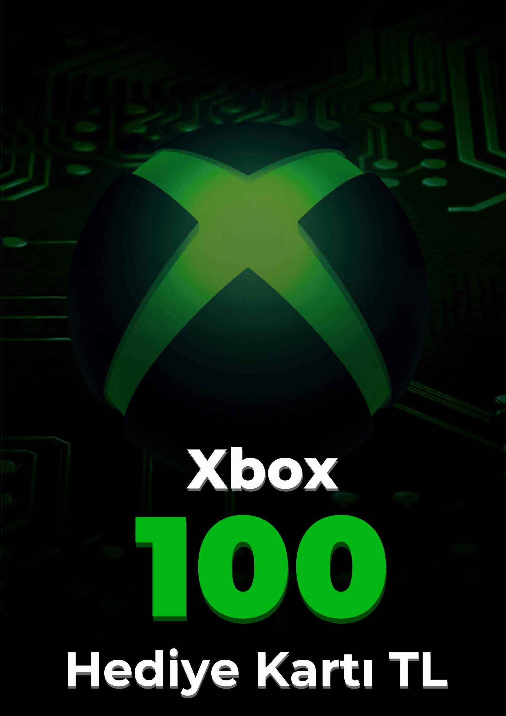 Xbox 100 TL Hediye Kartı