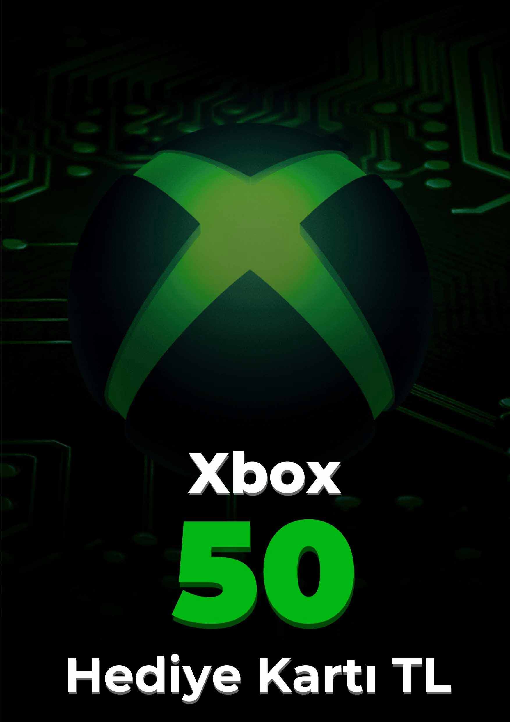 Xbox 50 TL Hediye Kartı 